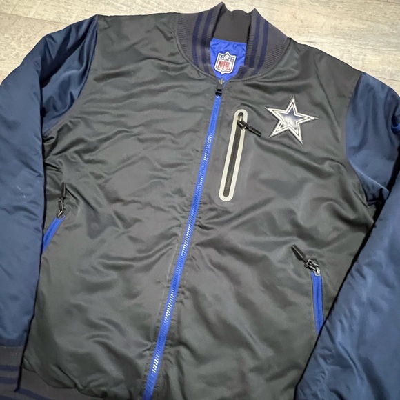 Nike Dallas Cowboys Sideline Destroyer Reversible Performance Jacket Size XL - Picture 5 of 13